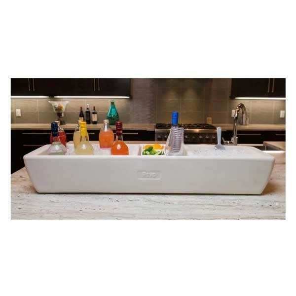 REVO Party Barge Premium Beverage Tub White 12029632