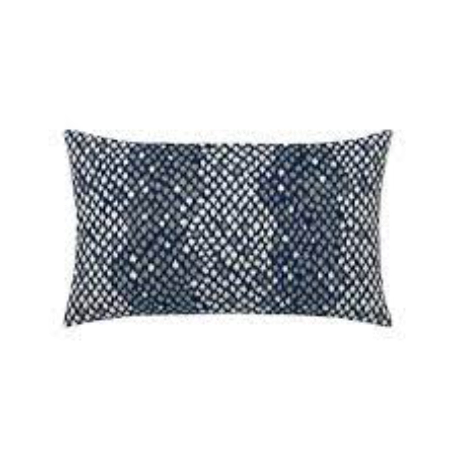 SALE! Elaine Smith 12" x 20" Lumbar Outdoor Pillow - Python Midnight - Polyester Fiber Fill Throw Pillows 12030989