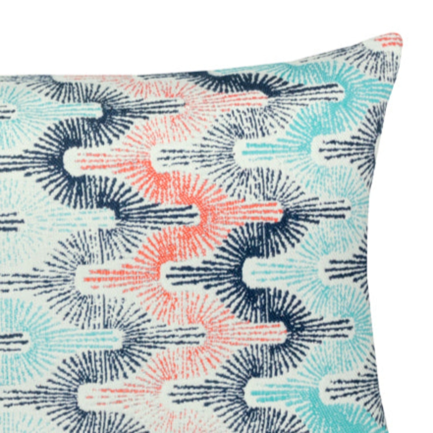 Elaine Smith Gradient Fan Poolside Lumbar Pillow