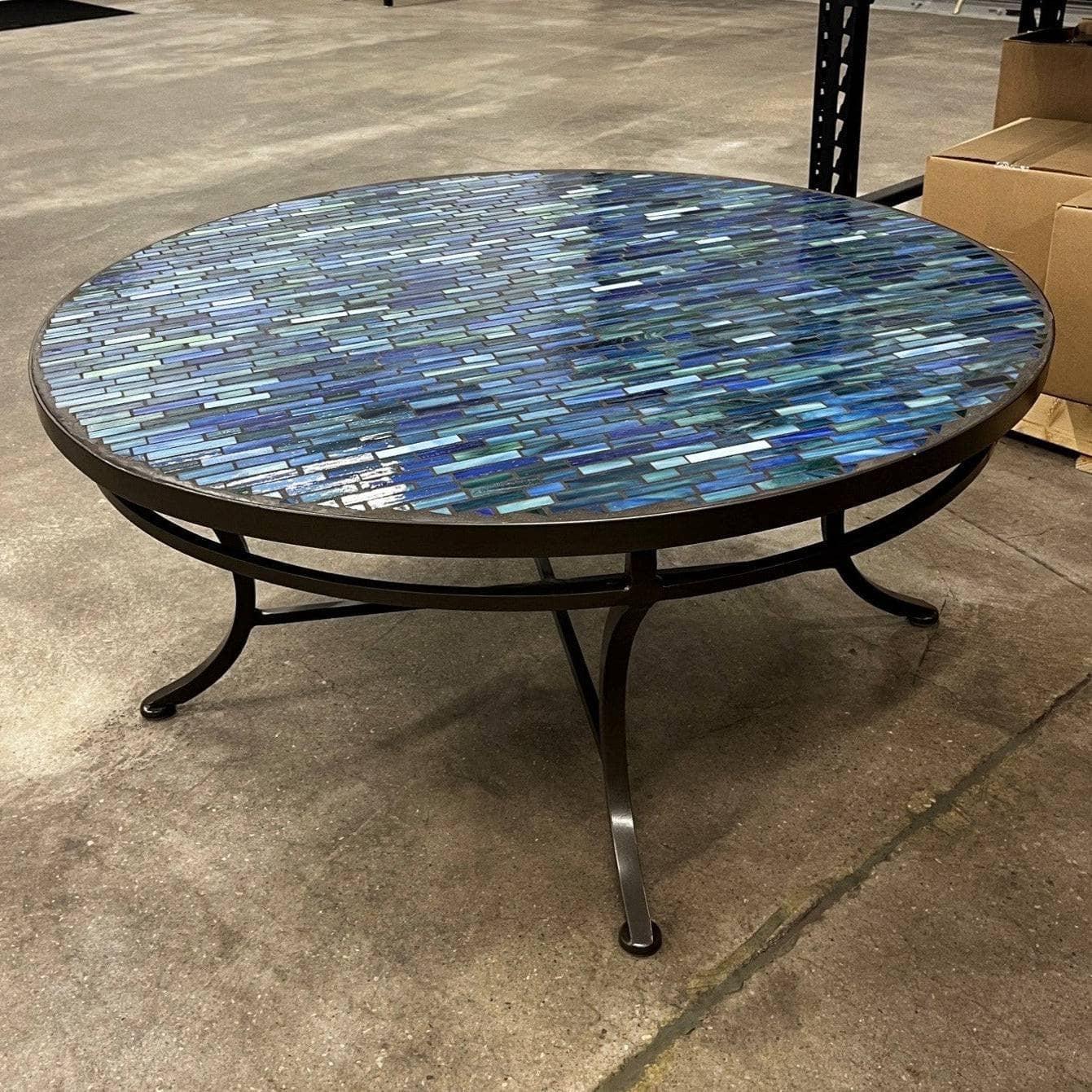 Local Special, Floor Model, KNF Neille Olson 36" Round Coffee Table wi