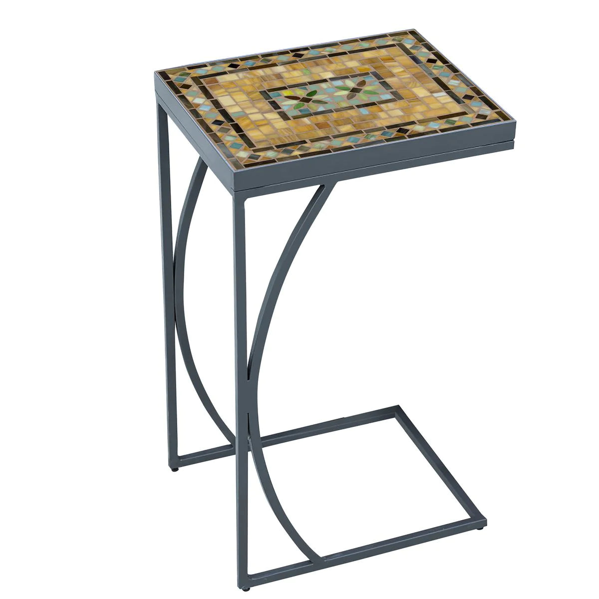 SALE! KNF Neille Olson C Table with Malibu Mosaic Top 12029790
