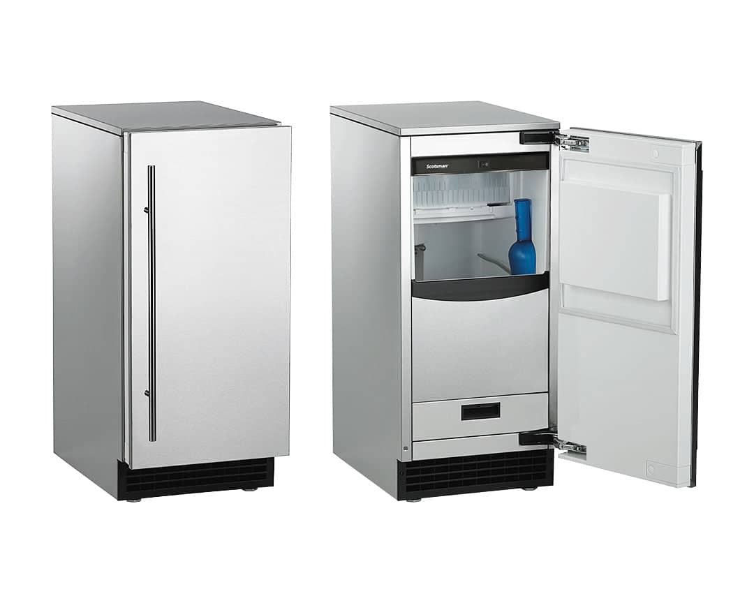 Scotsman SRC35 15" Brilliance Gourmet Cube Ice Machine, Custom Panel Door