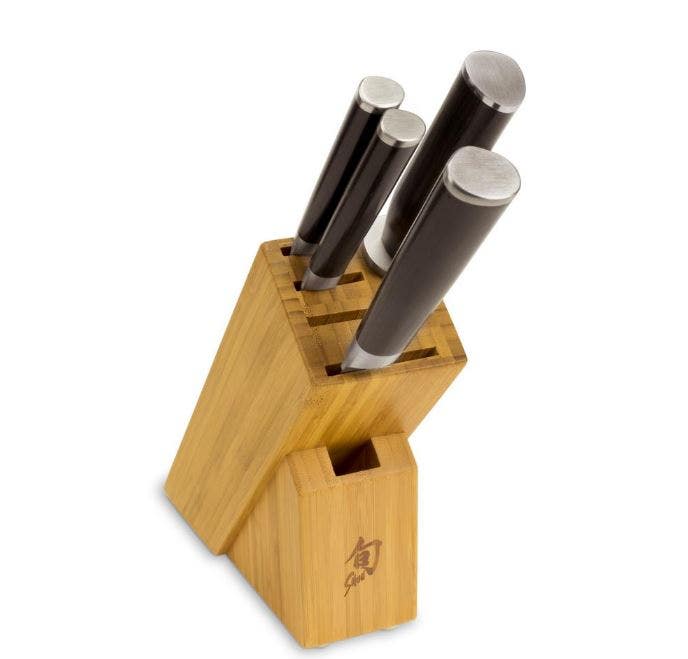 Shun Classic 5-Piece Starter Block Knife Set Knife Blocks & Holders 12030750