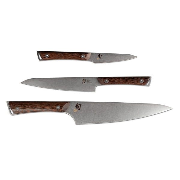 Shun Kanso 3-Piece Starter Knife Set Kitchen Utensil Sets 12029724