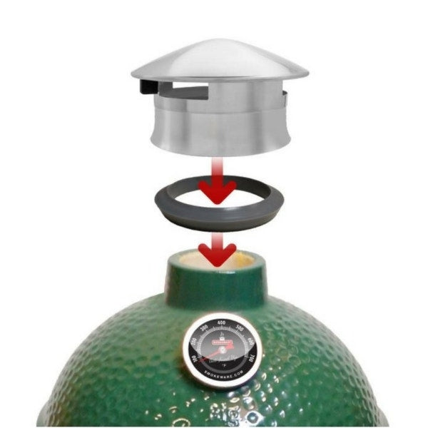 Smokeware Chimney Cap Adapter Outdoor Grill Accessories 12024825