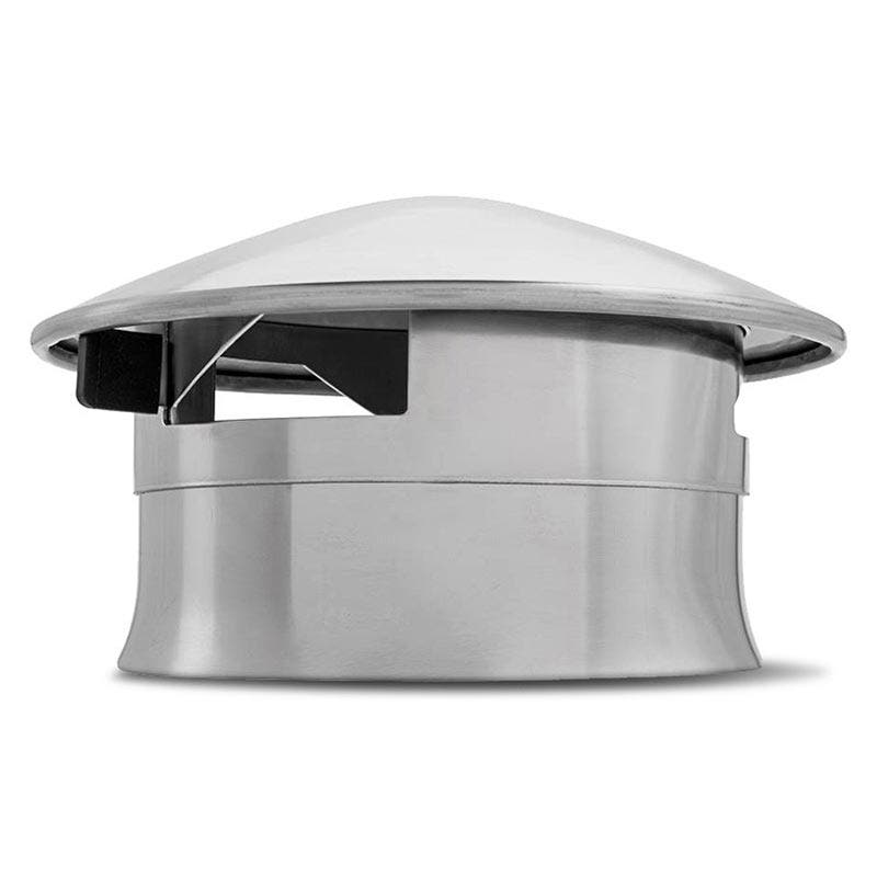 Smokeware Stainless Steel Chimney Cap for Big Green Egg Outdoor Grill Accessories 12023550