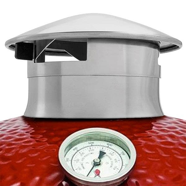 SmokeWare Stainless Steel Chimney Cap for Kamado Joe Outdoor Grill Accessories 12024243