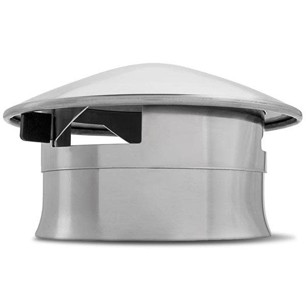 SmokeWare Stainless Steel Chimney Cap for Kamado Joe Outdoor Grill Accessories 12024243