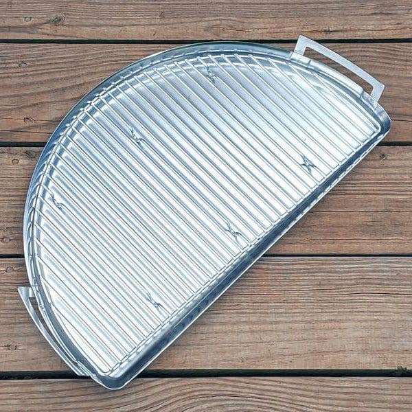Drip ‘N Griddle Pan Deluxe for 22" & 26" Kettle Grills