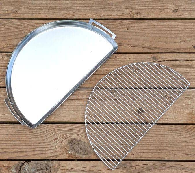 Drip ‘N Griddle Pan Deluxe for 22" & 26" Kettle Grills