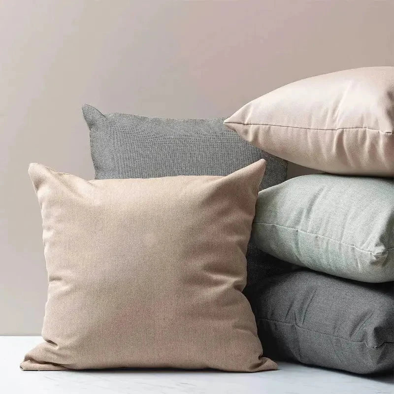 Solid Neutral Throw Pillows Throw Pillows