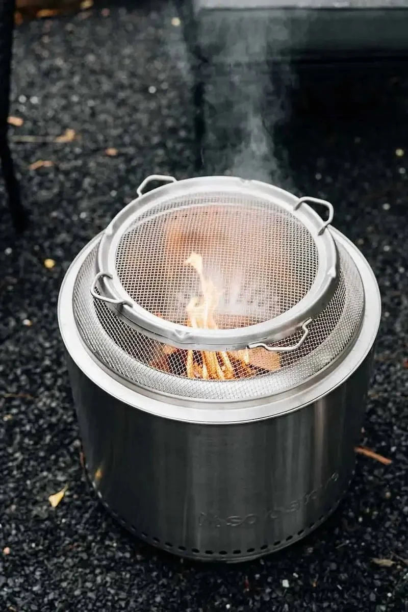 Solo Stove Stainless Steel Fire Pit Shield Solo Stove Stainless Steel Fire Pit Shield