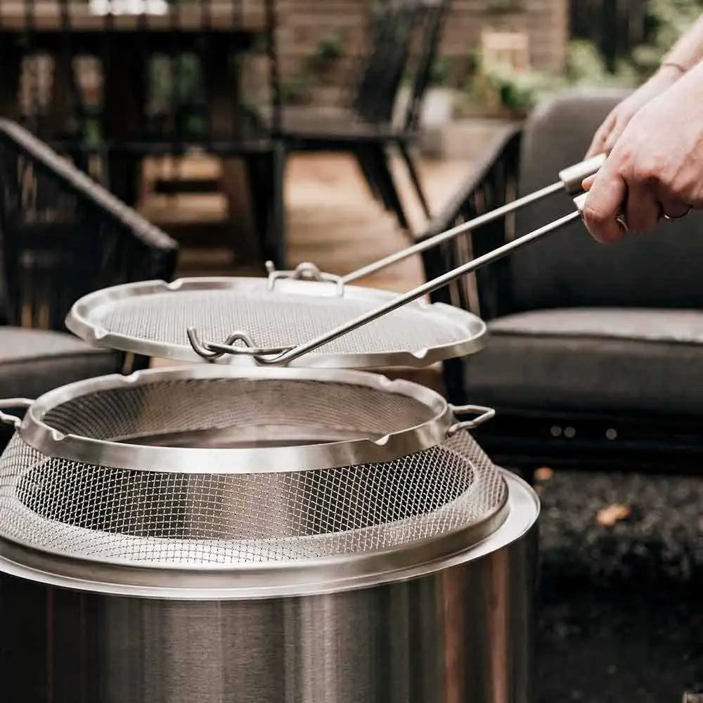 Solo Stove Stainless Steel Fire Pit Shield Solo Stove Stainless Steel Fire Pit Shield