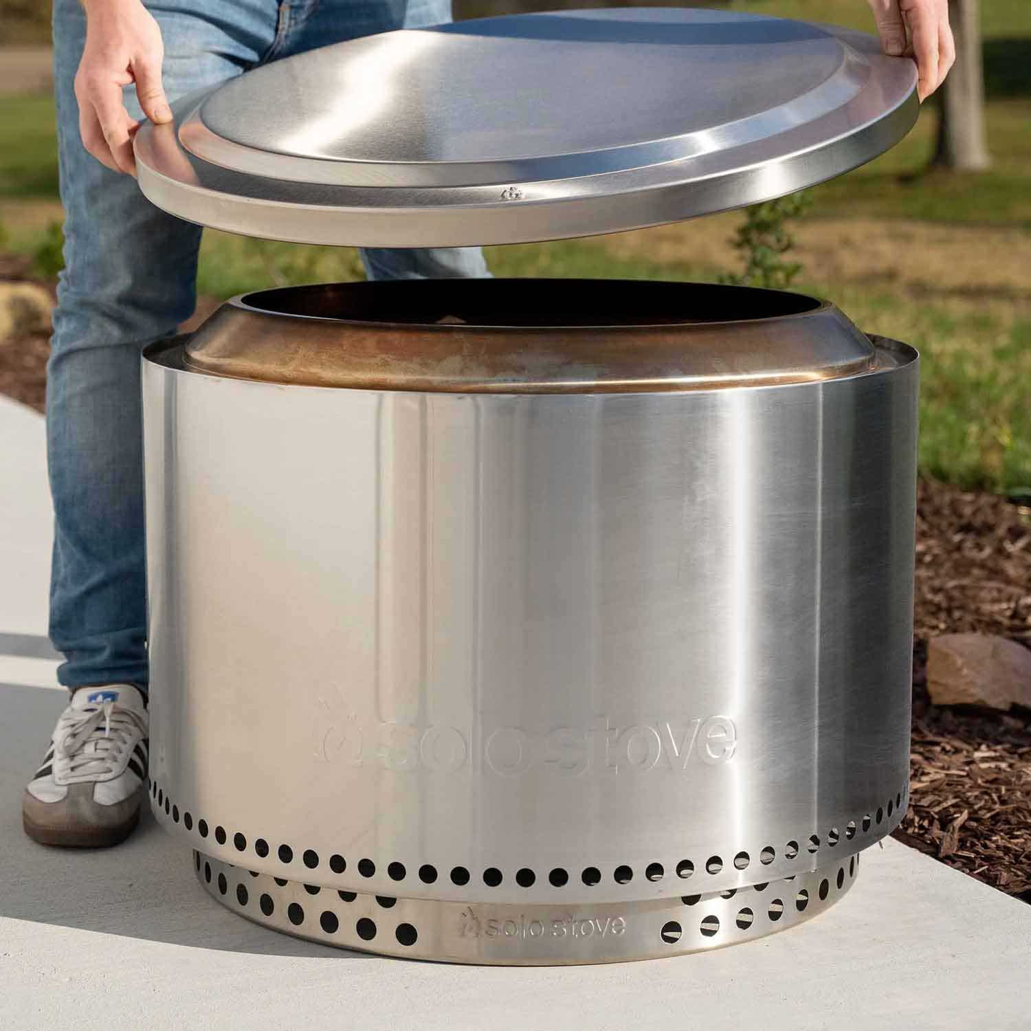 Solo Stove Yukon Stainless Steel Firepit Lid
