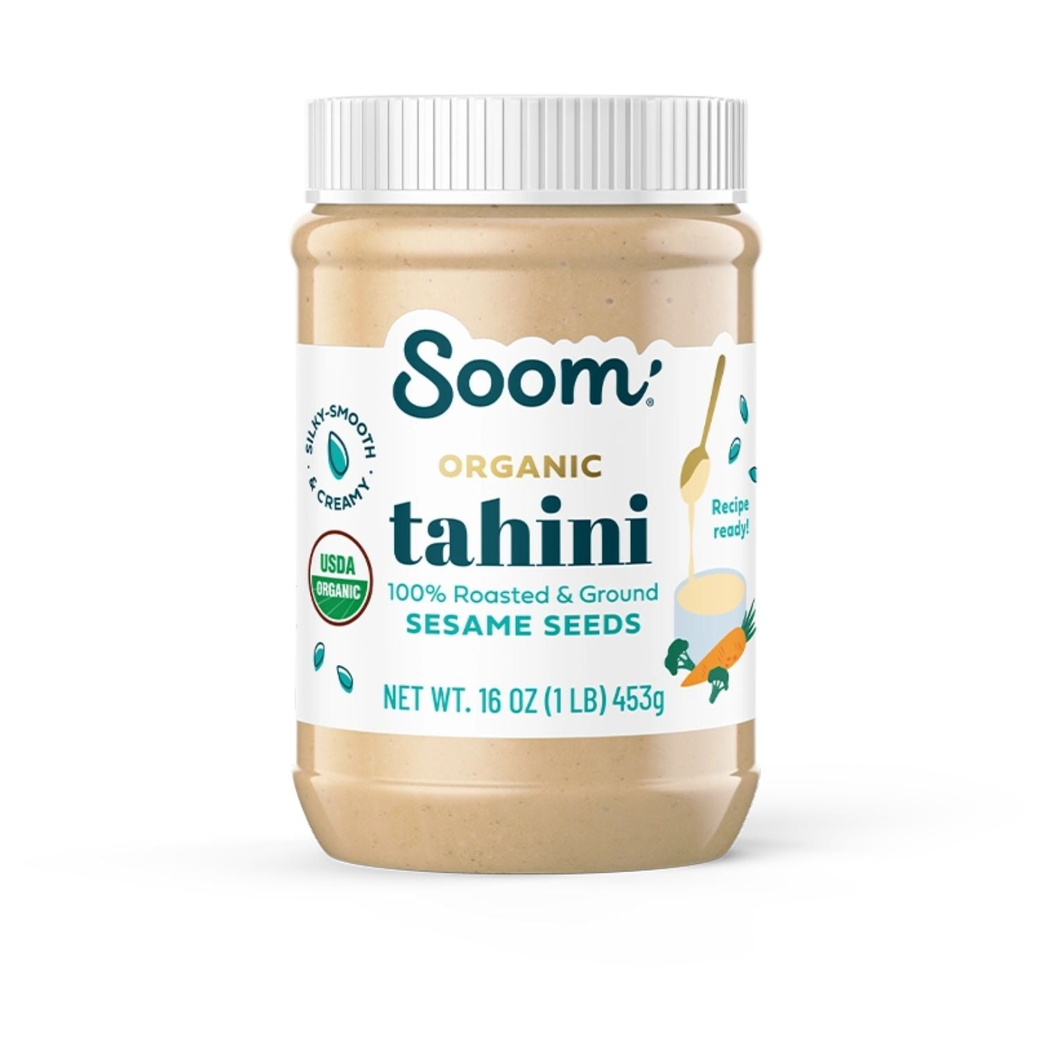 Soom Organic Tahini, 16oz 12044394