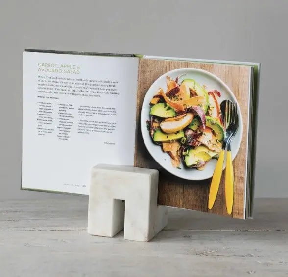 Marble book stand - Debra Hayes Floral Marble book stand - Debra Hayes Floral