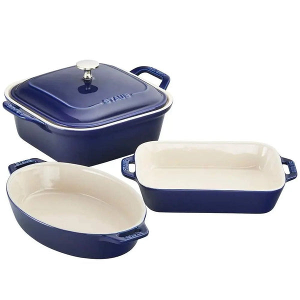 STAUB LUXE ギフトセット Grand BK 20cm 23cm staub-4pc-mixed-baking-dish-