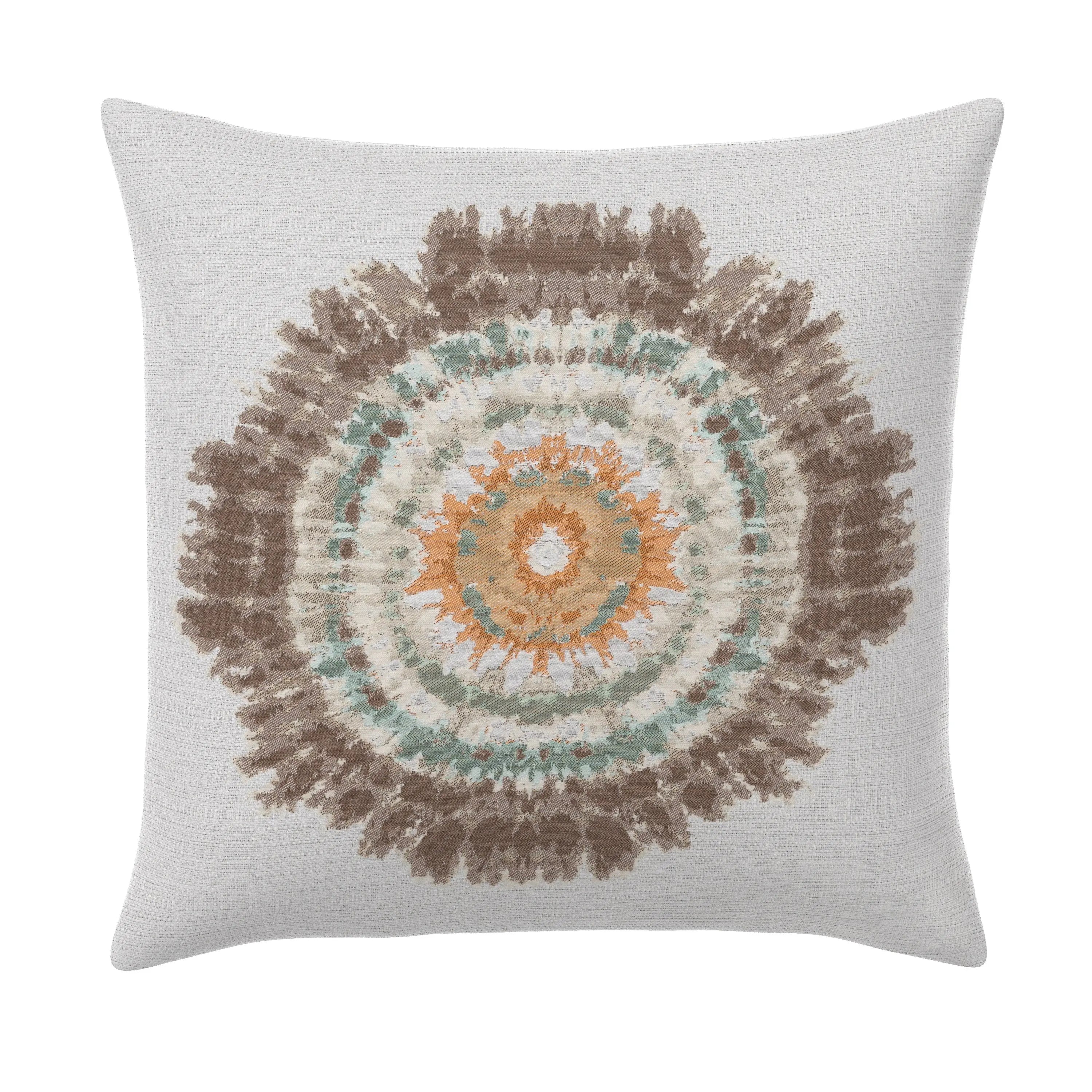 Sunburst Mimosa 22" Square Throw Pillow Throw Pillows 12043892