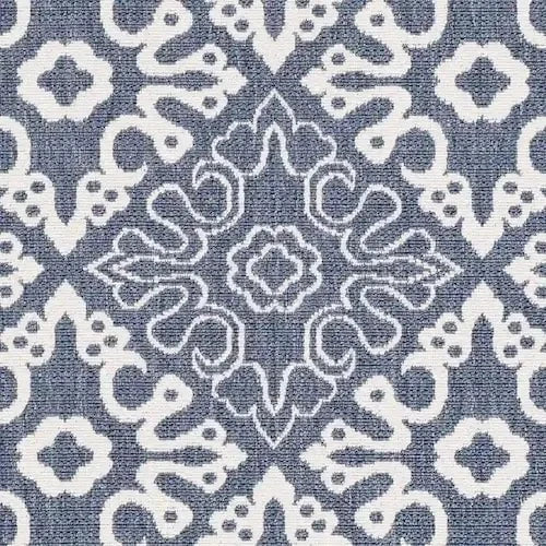 Surya 8x10 Alfresco Charcoal & White Outdoor Rug 12029856