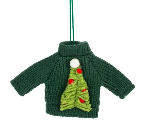 Sweater Ornaments Holiday Ornaments Tree 12045038