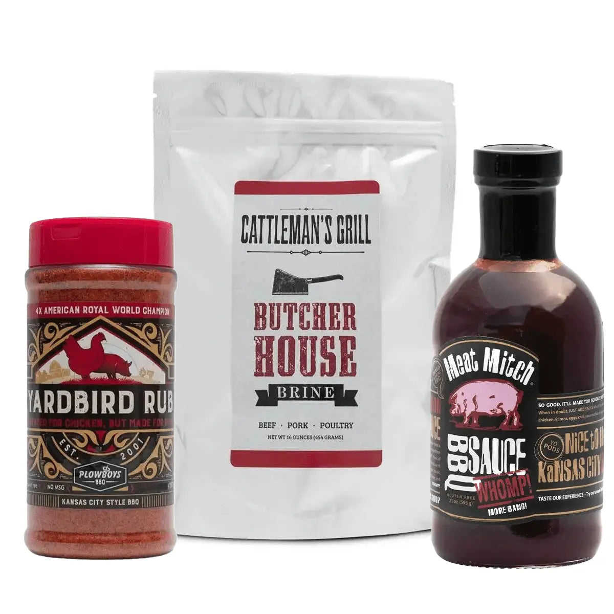 Sweet & Sticky KC Chicken Flavor Bundle Seasonings & Spices 1 lb. / 14 oz.