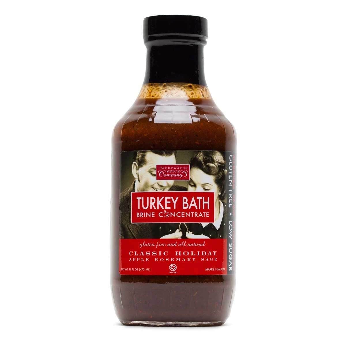 Sweetwater Spice Apple Rosemary Sage Classic Holiday Turkey Bath Brine Concentrate Marinades & Grilling Sauces 12024798