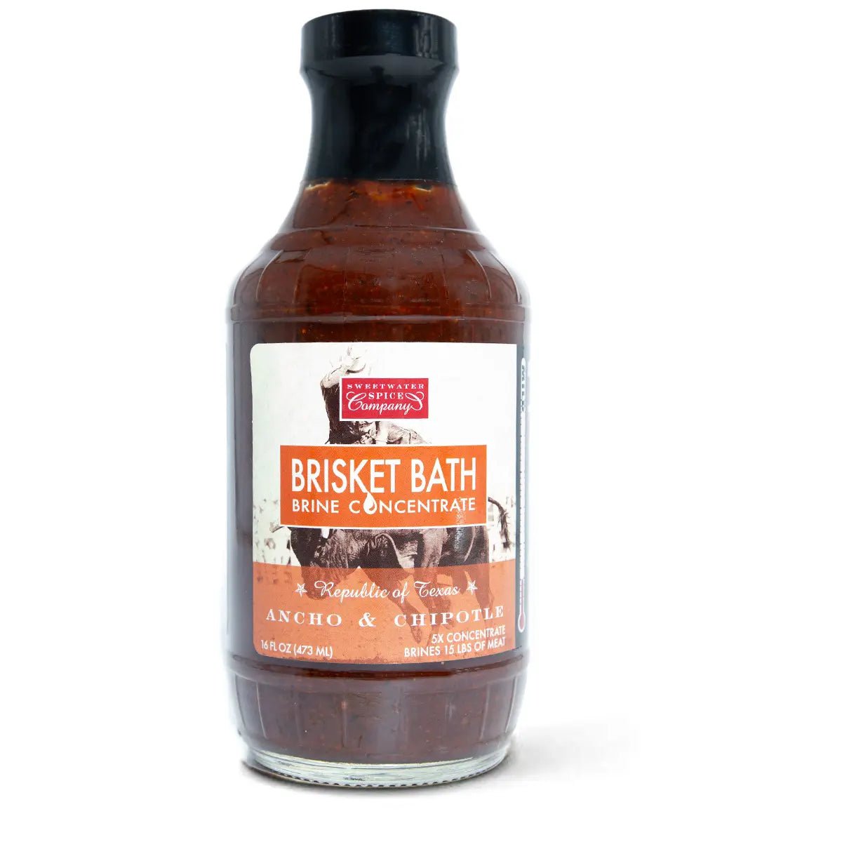 Sweetwater Spice Bath Brine Concentrate Marinades & Grilling Sauces Ancho Chipotle Brisket 12020902