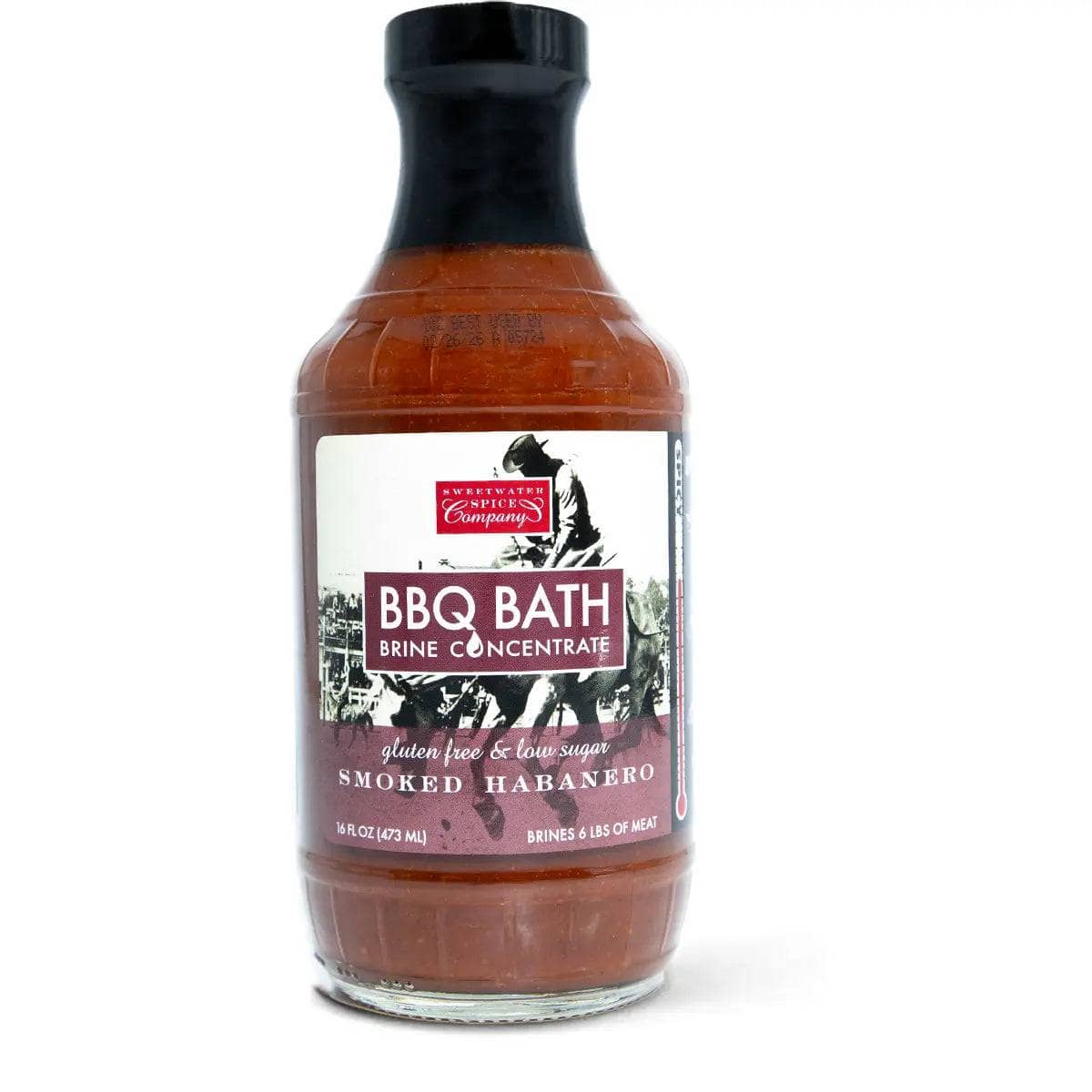 Sweetwater Spice Bath Brine Concentrate Marinades & Grilling Sauces Smoked Habanero 12020909