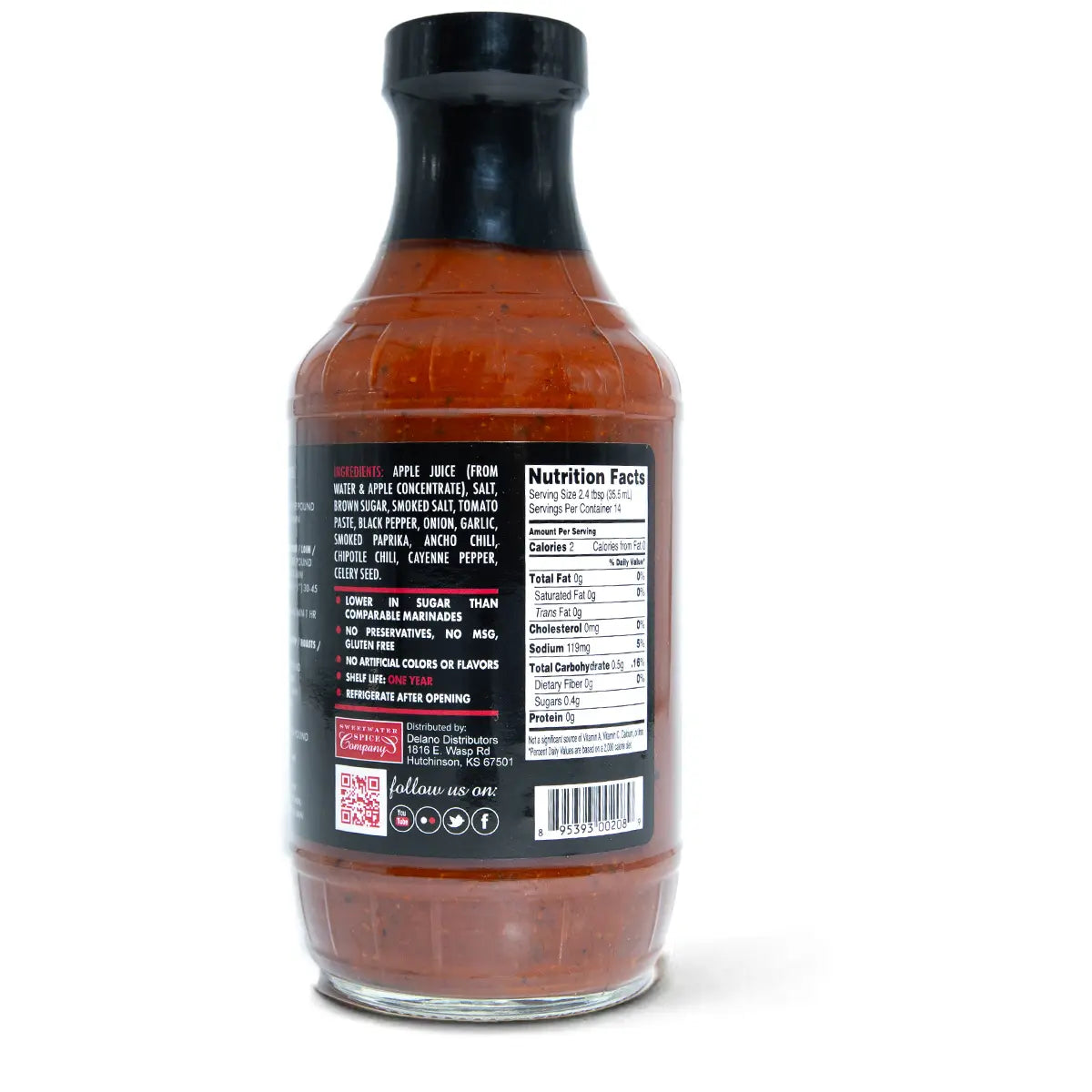 Sweetwater Spice Tres Chilies Fajita Bath Brine Concentrate Marinades & Grilling Sauces 12020911