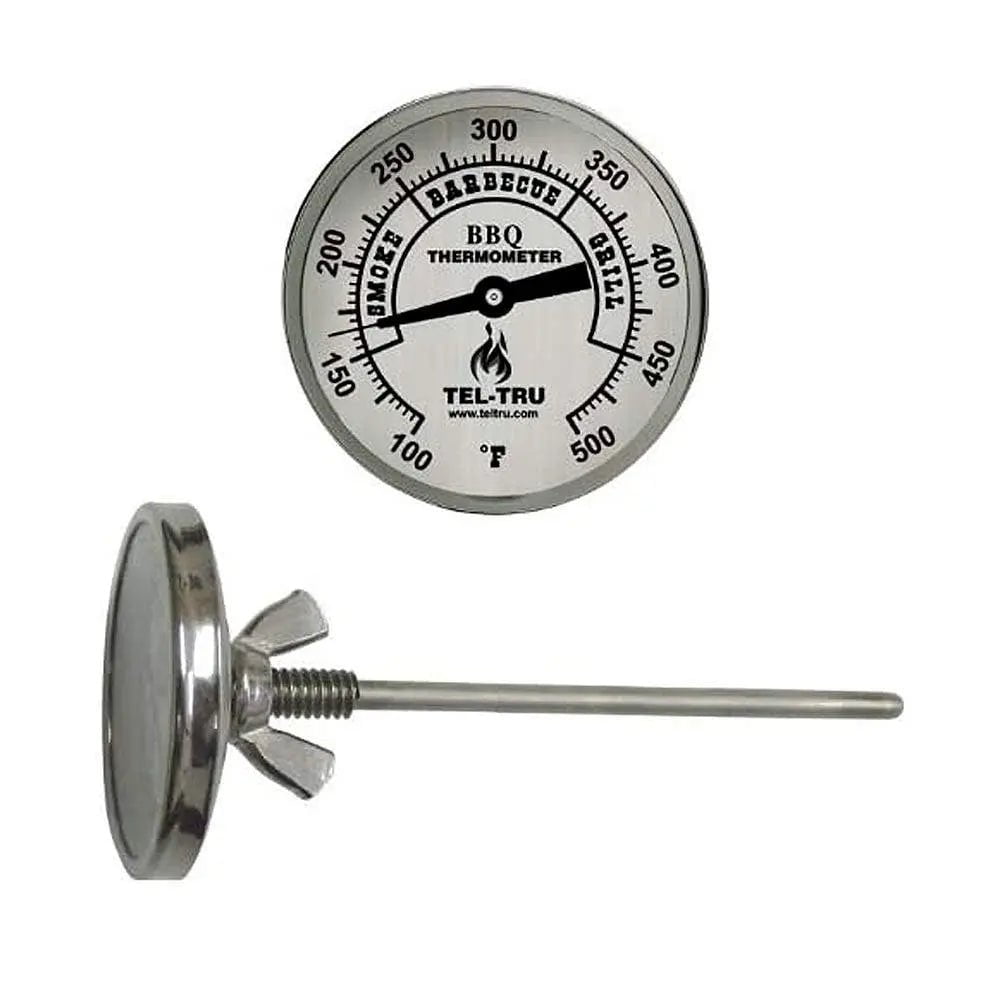 Tel-Tru BQ225 Plain Dial Barbecue Thermometer Cooking Thermometers 12021523