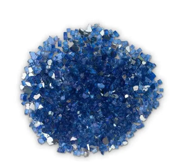 Tempered Reflective Fire Glass, 10lb Bag Fireplace & Wood Stove Accessories