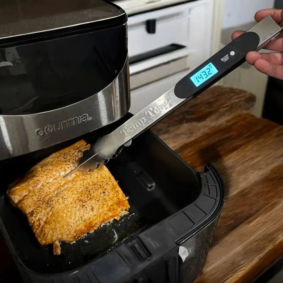 TempTong 2-in-1 BBQ Tool Tongs and Thermometer Tongs 12047604