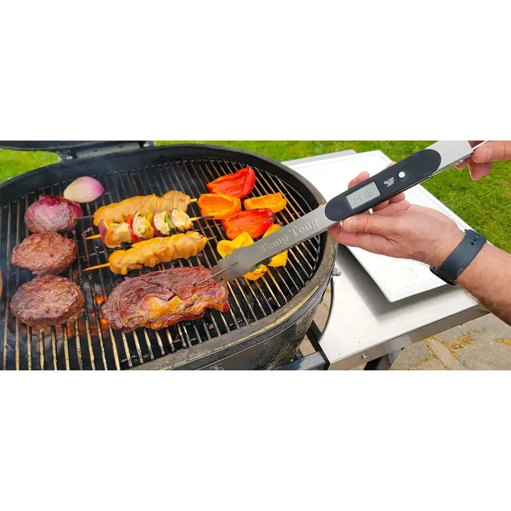 TempTong 2-in-1 BBQ Tool Tongs and Thermometer Tongs 12047604