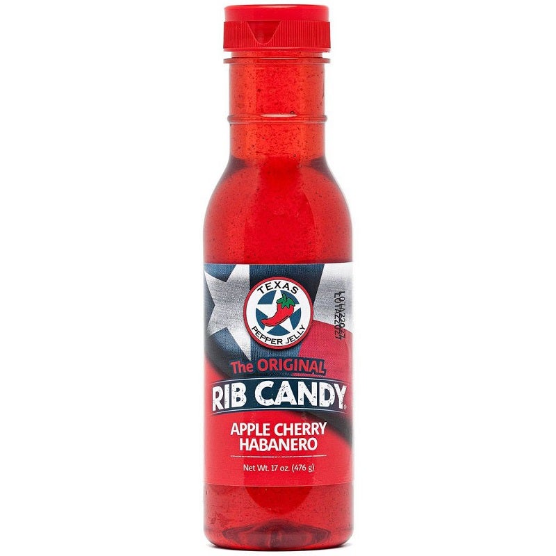 Texas Pepper Jelly Apple Cherry Habanero Texas Rib Candy Marinades & Grilling Sauces 12011434