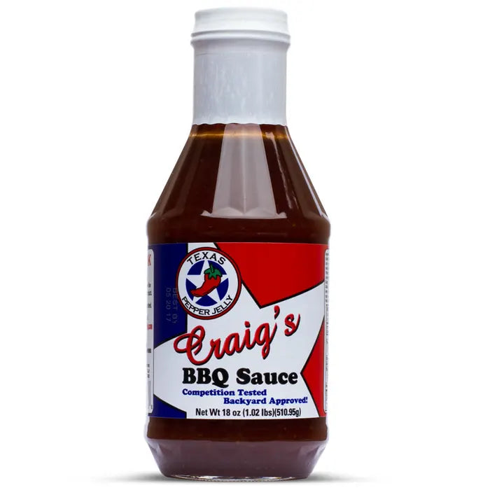 Texas Pepper Jelly Craig's BBQ Sauce Marinades & Grilling Sauces 12011438