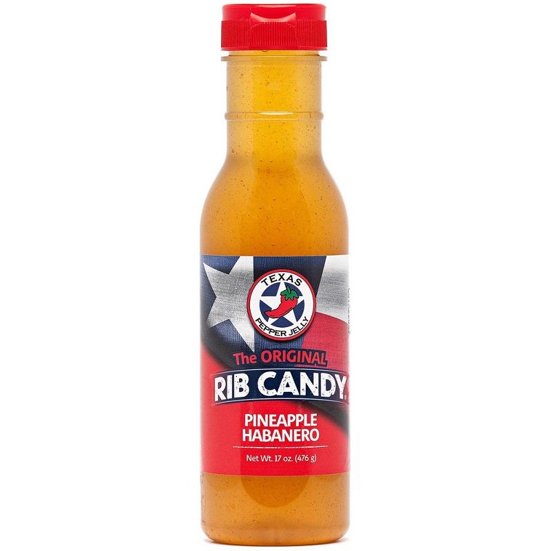 Texas Pepper Jelly Pineapple Habanero Texas Rib Candy Marinades & Grilling Sauces 12011435