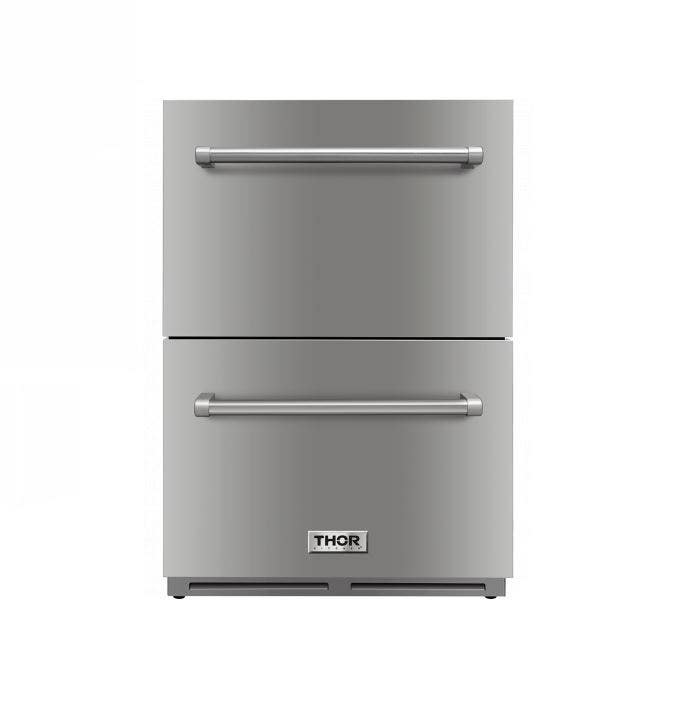 Thor 24inch Undercounter Double Drawer Refrigerator