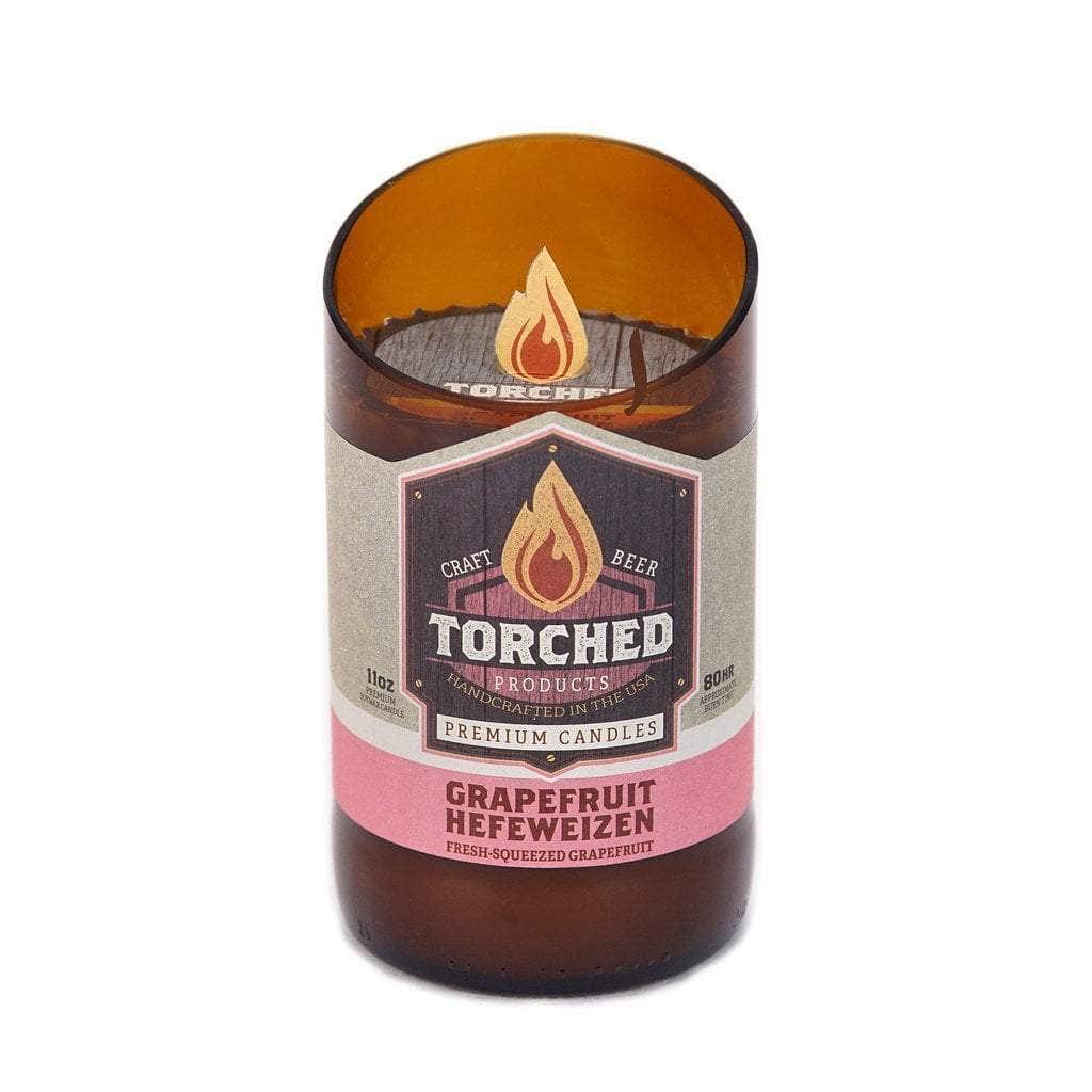 Torched Beer Bomber Candles Candles Grapefruit Hefeweizen 12030108
