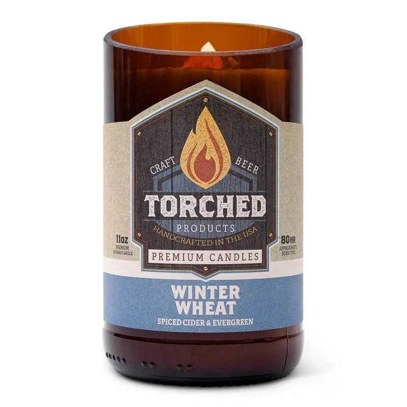 Torched Beer Bomber Candles Candles Winter Wheat 12030886