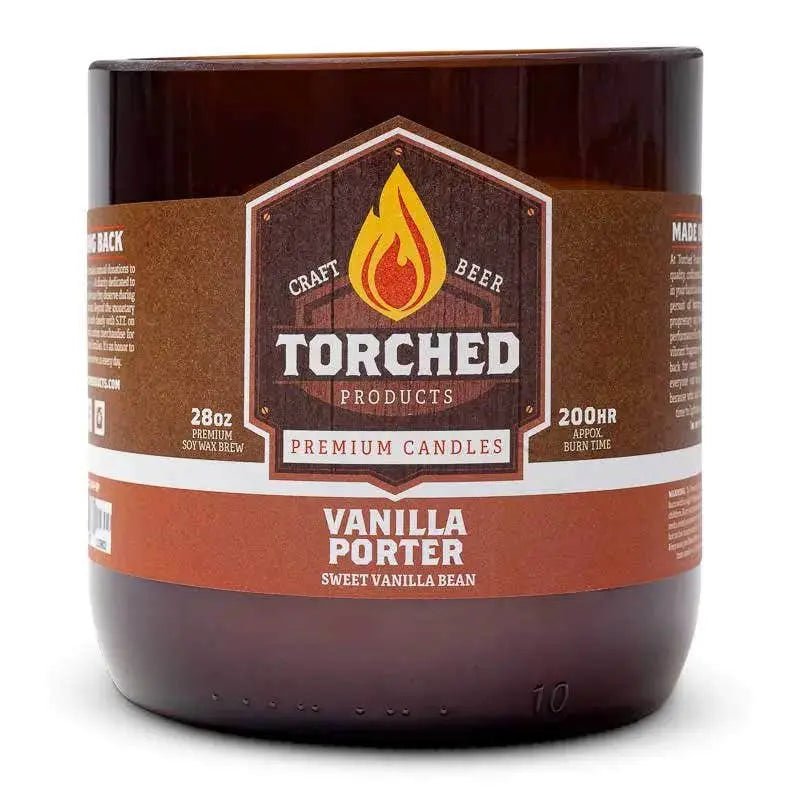 Torched Beer Growler Candles Candles Vanilla Porter 12030892
