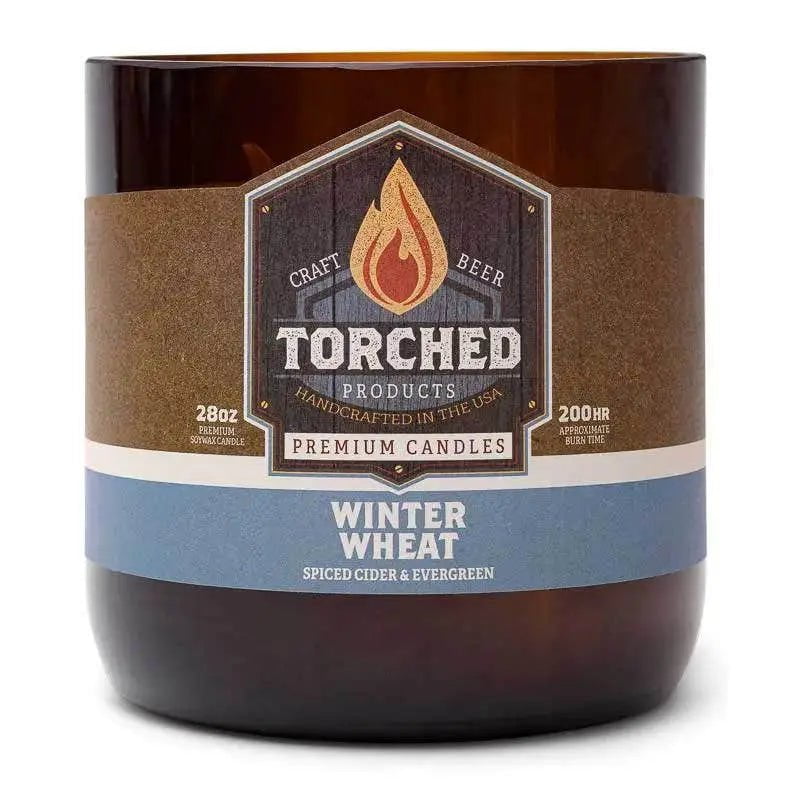 Torched Beer Growler Candles Candles Winter Wheat 12030893