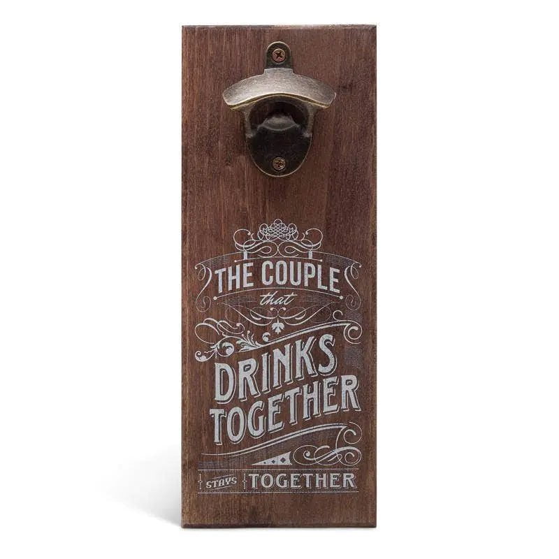 Torched Products Wall Mounted Bottle Opener