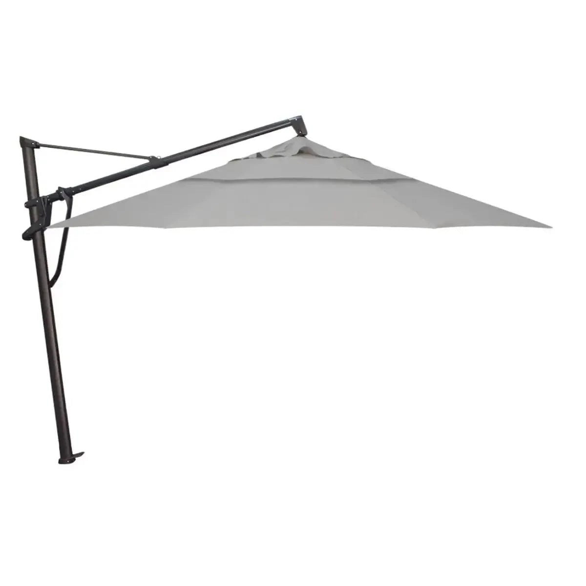 Treasure Garden 11' Octagon AKZP Cantilever Umbrella with Black Frame Outdoor Umbrellas & Sunshades Cast Silver, Grade A 12031169