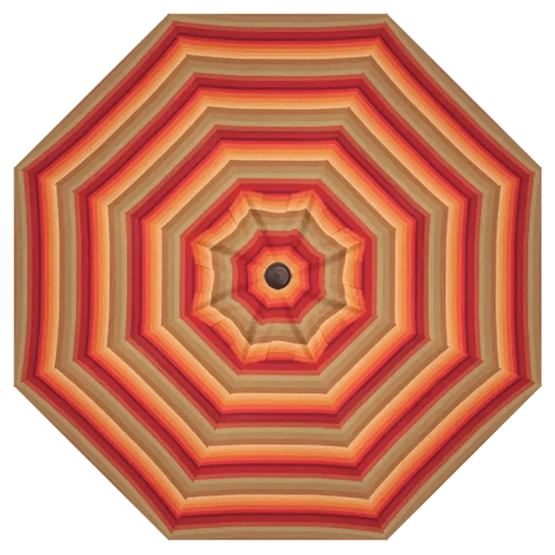 Treasure Garden 11' Octagon AKZP Cantilever Umbrella with Bronze Frame Outdoor Umbrellas & Sunshades