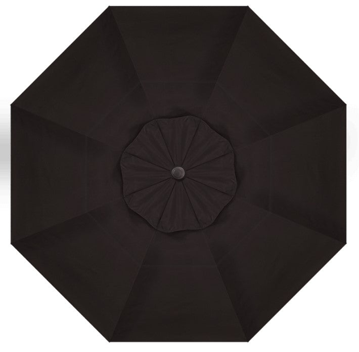 Treasure Garden 13' Octagon AKZP Cantilever Umbrella with Black Frame