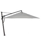 Treasure Garden 13' Octagon AKZP Cantilever Umbrella with Black Frame Outdoor Umbrellas & Sunshades Cast Silver, Grade A 12037941