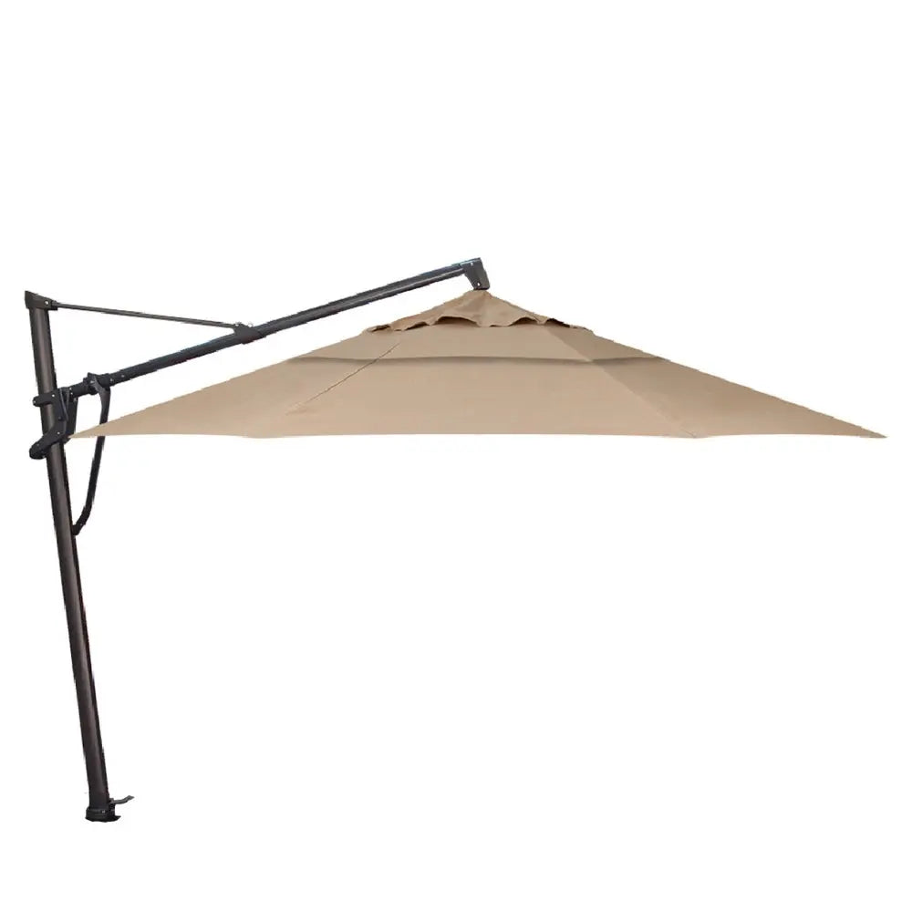 13' Octagon Cantilever Patio Umbrellas with Black Frame