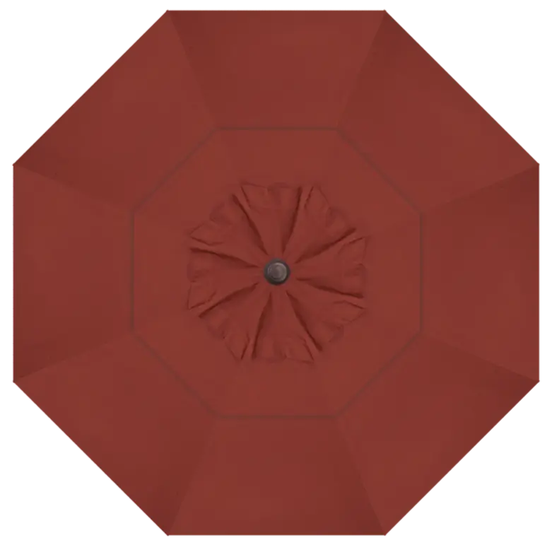 Treasure Garden 13' Octagon AKZP Cantilever Umbrella with Bronze Frame Outdoor Umbrellas & Sunshades