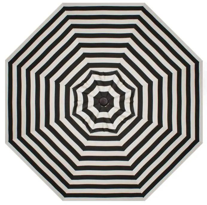 Treasure Garden 13' Octagon Starlux AKZP Cantilever Umbrella with Black Frame Outdoor Umbrellas & Sunshades