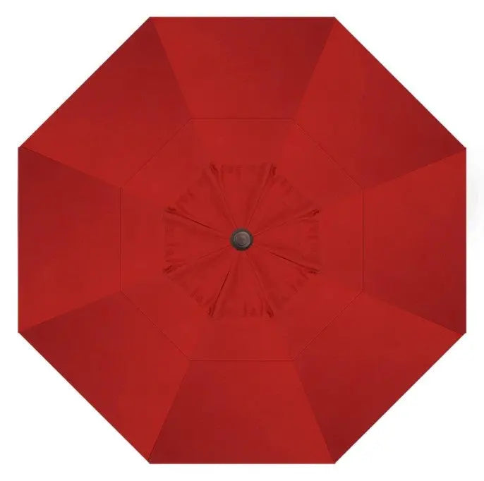 Treasure Garden 13' Octagon Starlux AKZP Cantilever Umbrella with Black Frame Outdoor Umbrellas & Sunshades